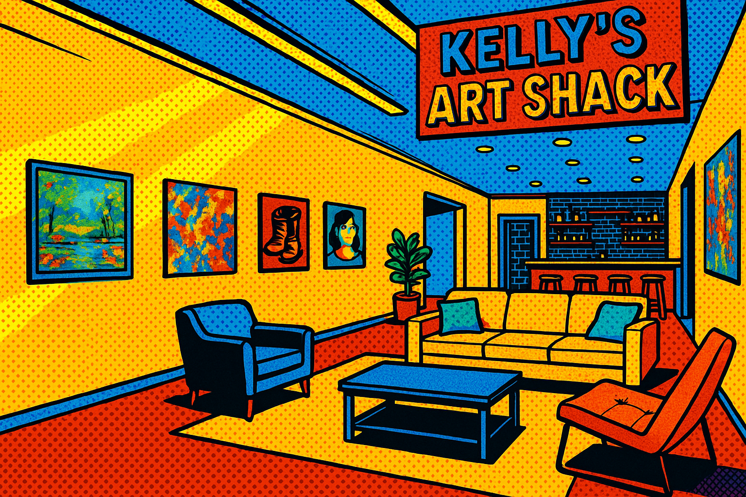 Inside Kelly's Art Shack Where Creativity Meets Smart Design